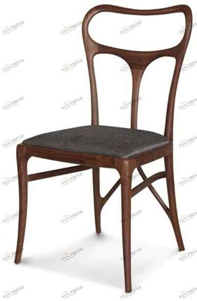 Bellotti Ezio Стул из орехового дерева со встроенной подушкой Gea 2018-57