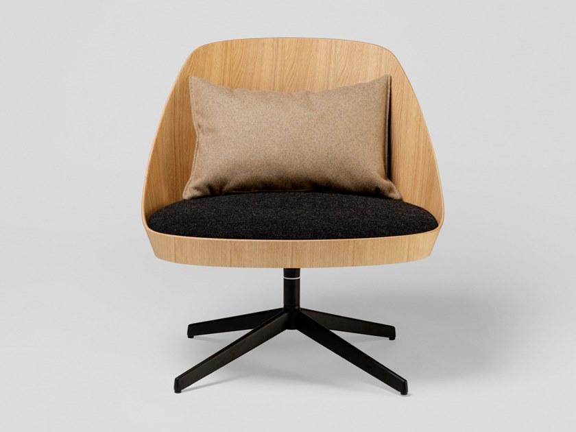 ENEA Кресло из дуба с 4-мя спицами и встроенной подушкой Kaiak sun-id-1347857 - Вид №1