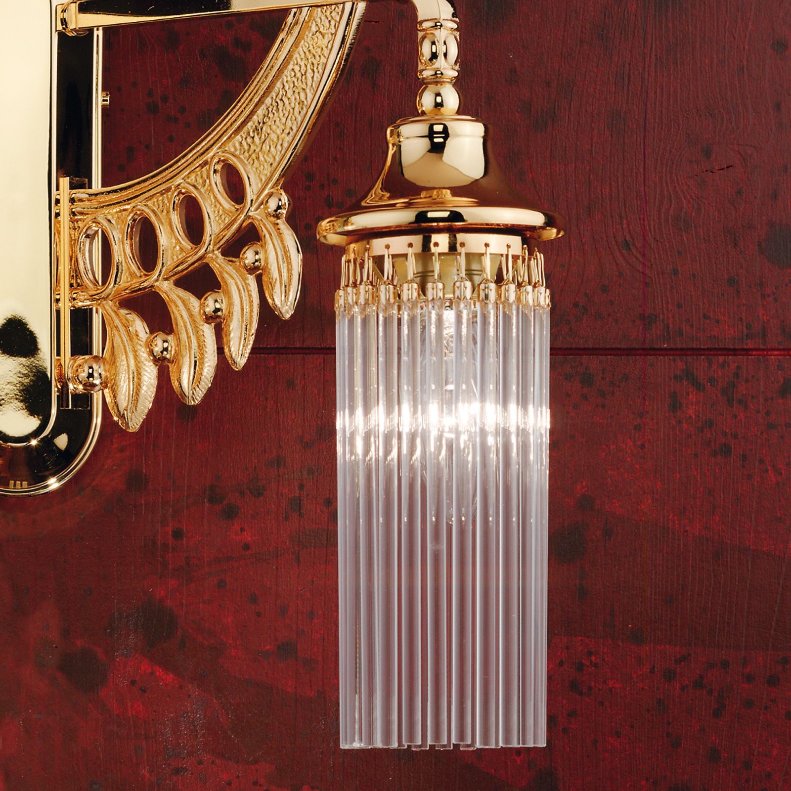 Настенный светильник из латуни и стекла Orion ARCH-00120047 - Вид №1