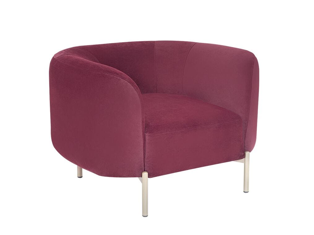 Тканевое кресло с подлокотниками NDESIGN Macaroon ARCH-00018240 - Вид №1