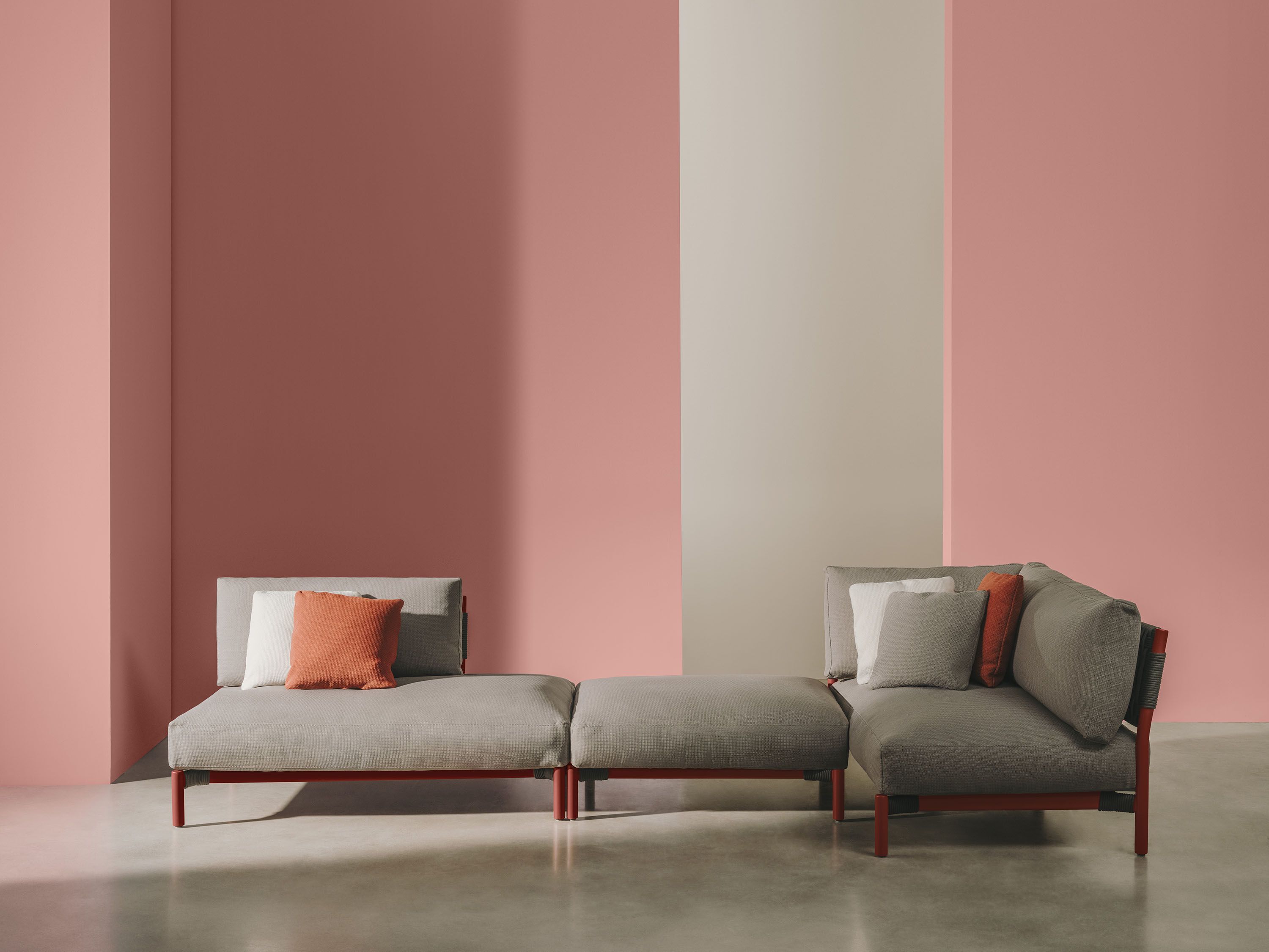 2-местный тканевый садовый диван Andreu World Brezal ARCH-00029985 - Вид №2