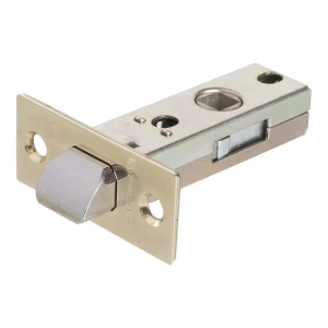 Защёлка межкомнатная Palladium 100, 70x66x25 мм, сталь/ЦАМ, цвет латунь