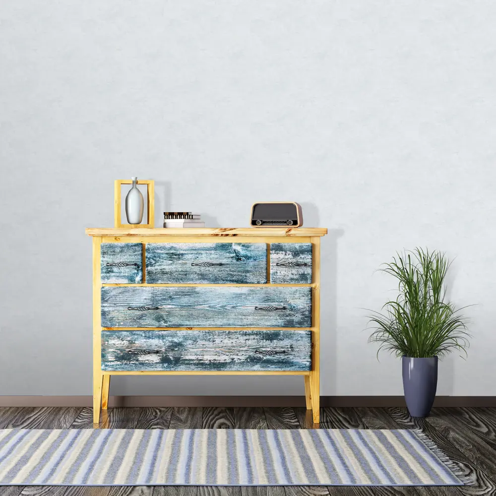 Обои флизелиновые Erismann Oasis голубые 1.06 м ЭР60596-04 STLM-2133513 - Вид №3