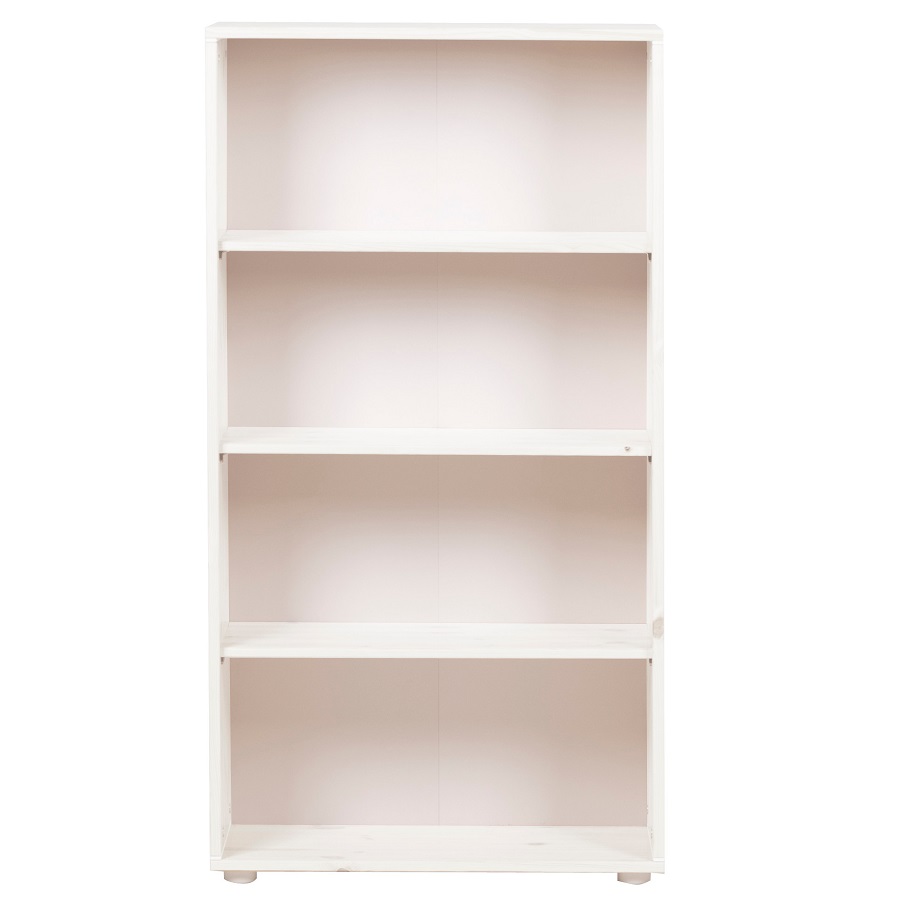 Стеллаж Flexa Classic storage с 3 полками, белый/искусственно состаренный 81245012 - Вид №1