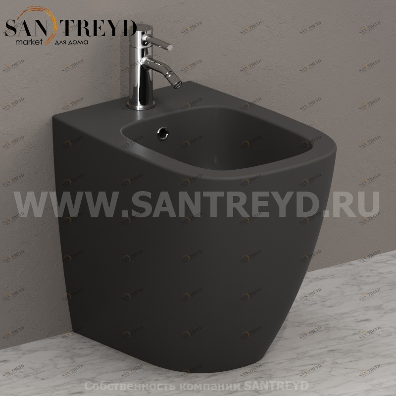 GN010SK Биде напольное GENESIS Ceramica Globo