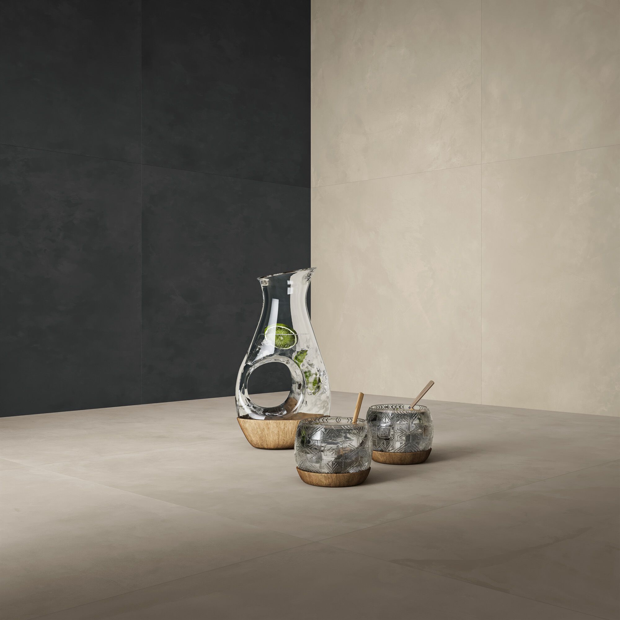 Пол / керамогранит с эффектом смолы Ceramiche Caesar Join ARCH-00097034 - Вид №9