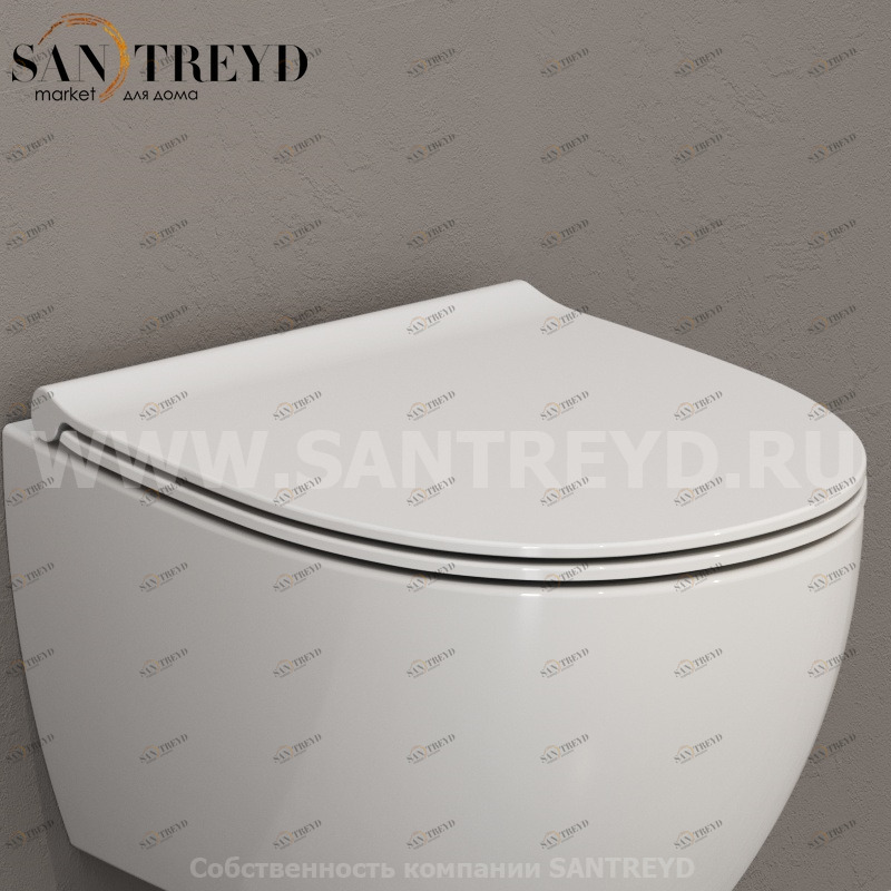 MD022BI Крышка сиденье для унитаза Ceramica Globo 4ALL