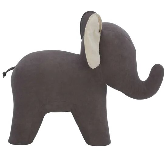 Пуфик детский коричневый "Слон" Elephant, 95 см, ткань Omega 16/Omega 02 LESET  00-3833167 Коричневый Santreyd  - Вид №3