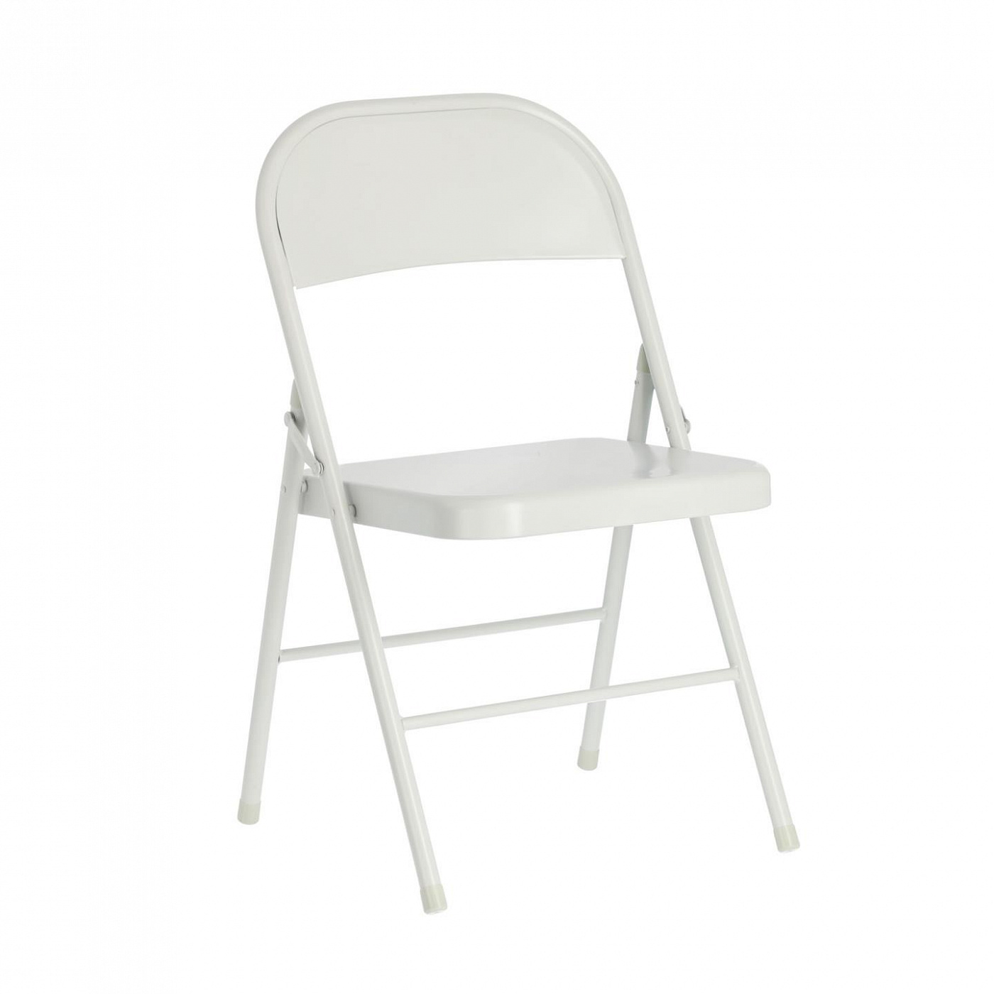 104848 Складное кресло светло-серое металлическое La Forma Aidana  - Вид №1