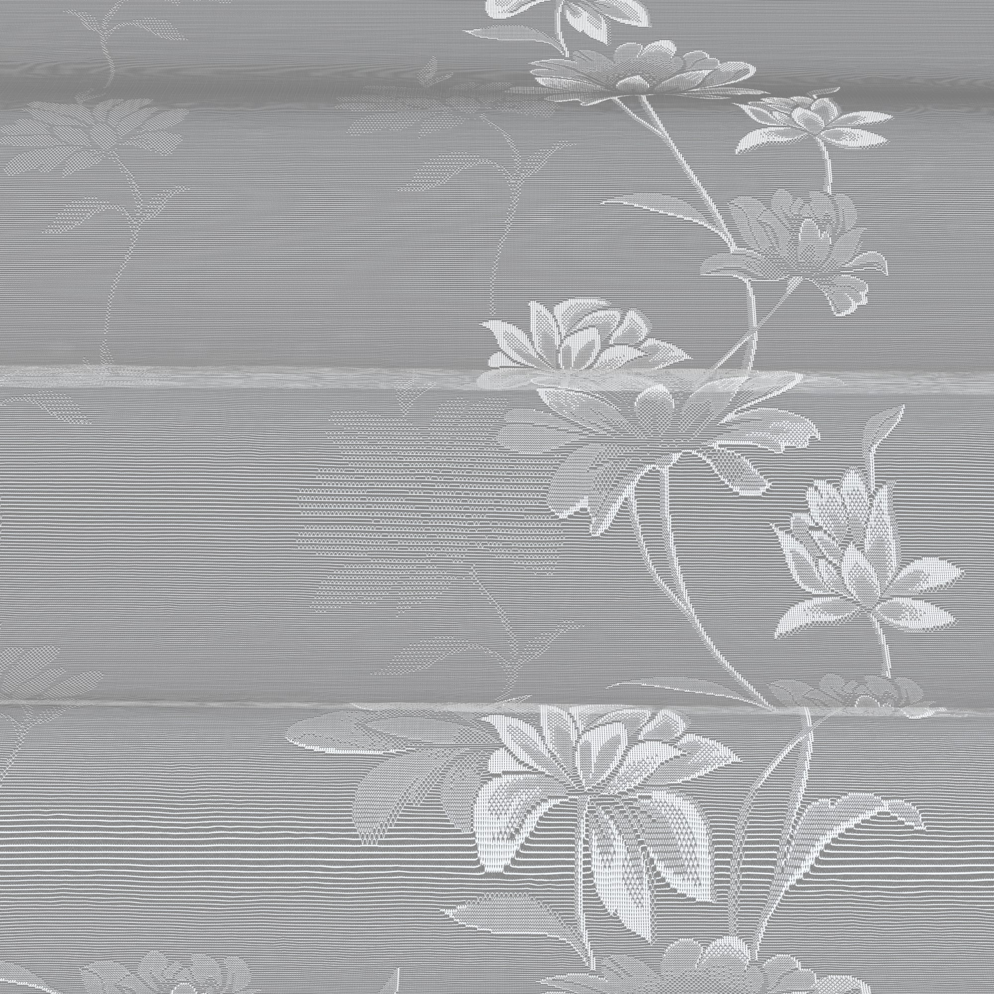 85276016 Тюль для кухни "Лианы" 200x165 см цвет белый Santreyd  - Вид №2