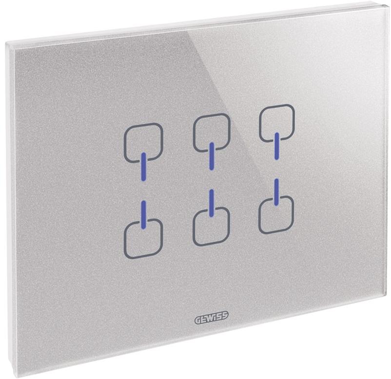 GEWISS Стеклянная отделочная пластина Serie civili sun-id-1489361 - Вид №1