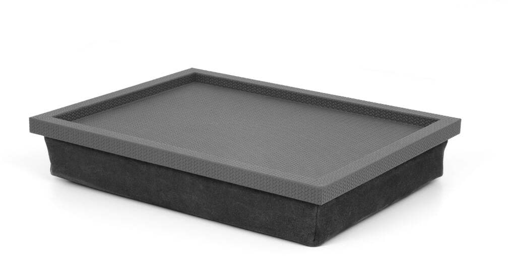 Поднос для кровати Teseo - 45X30 см/тканая кожа_кремовый