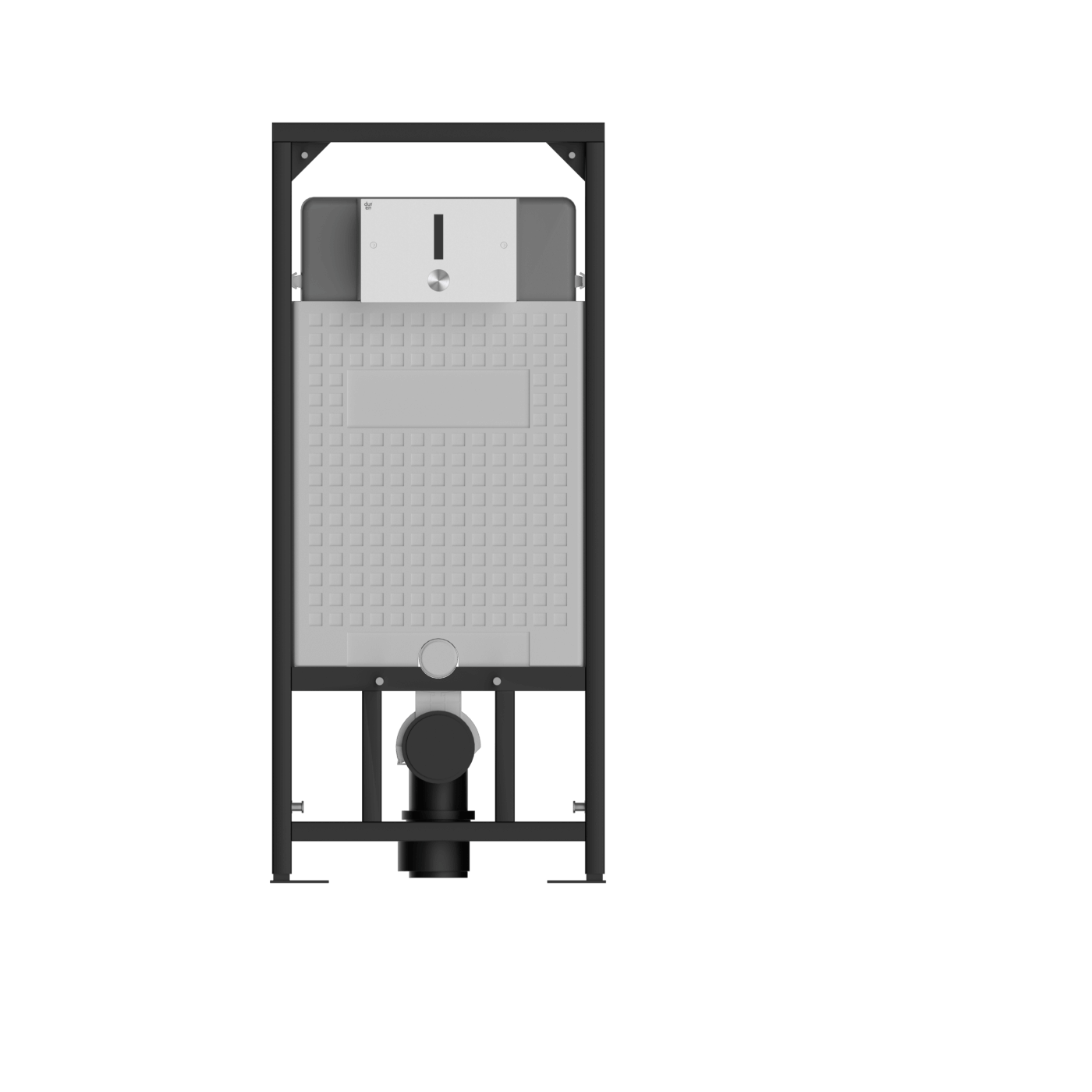 R306-S Бачок и рама для унитаза с сенсорной панелью смыва Duten  - Вид №2