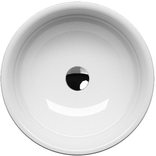 903411 Подвесная раковина настенная овальная GSI ceramica Sand белая - Вид №1