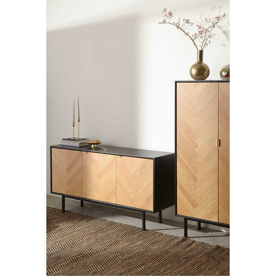 42163160 Шкаф , calvi, 95х40х160 см Unique Furniture  - Вид №9