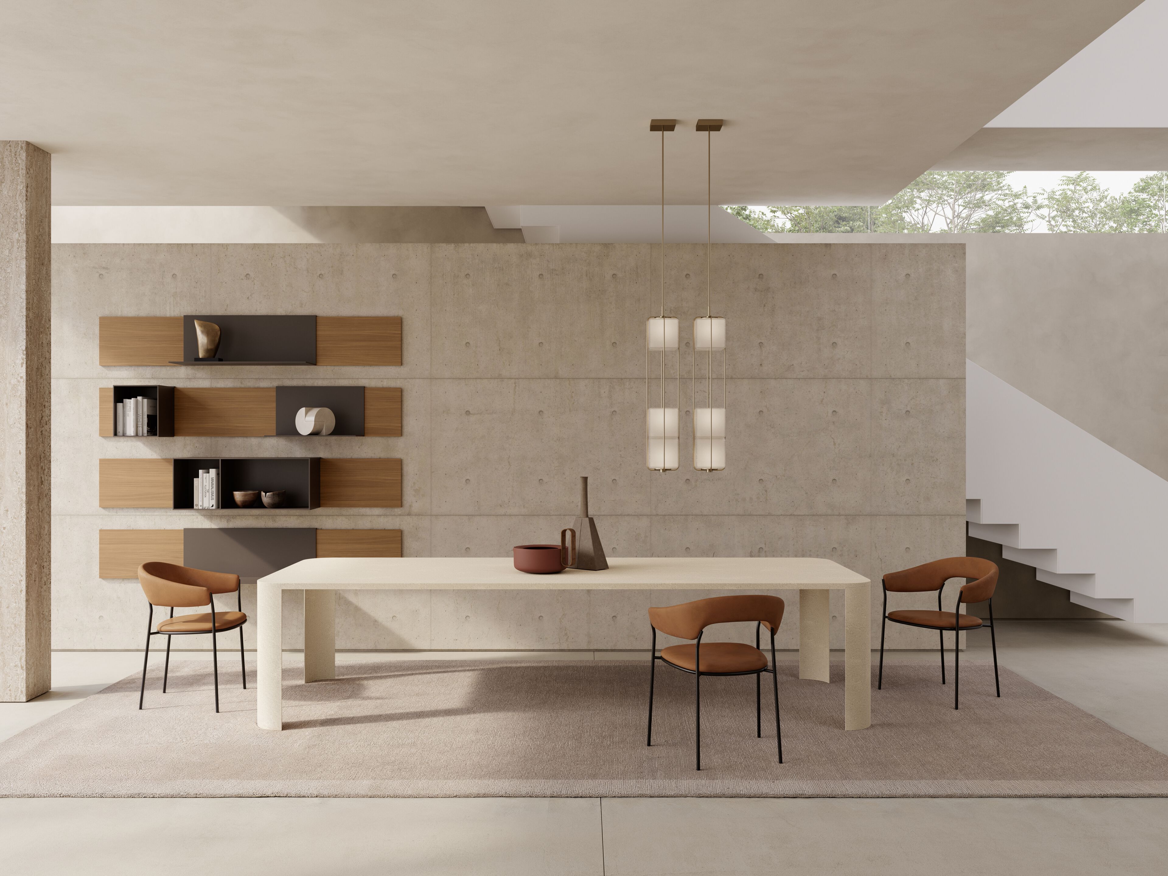 Металлический мягкий стул MDF Italia ARCHIE ARCH-00098845 - Вид №3