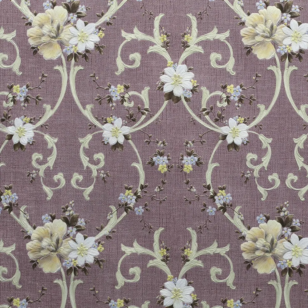 Обои виниловые Elysium Флористика коричневые 0.53 м 28406 STLM-2063492 - Вид №1