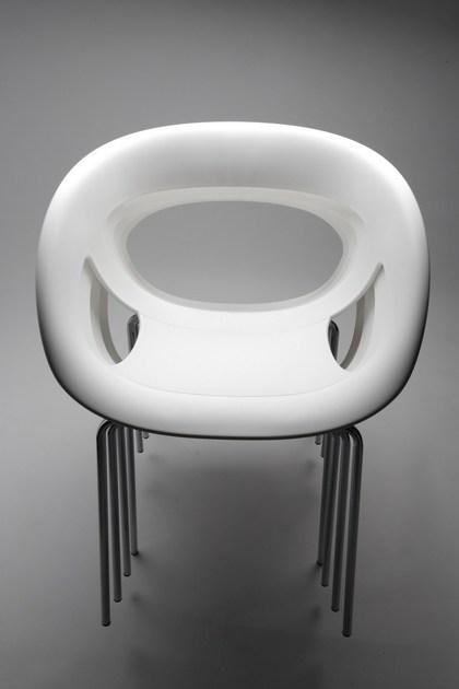 GABER Штабелируемый стул из технополимера с подлокотниками Moema sun-id-1398926 - Вид №9