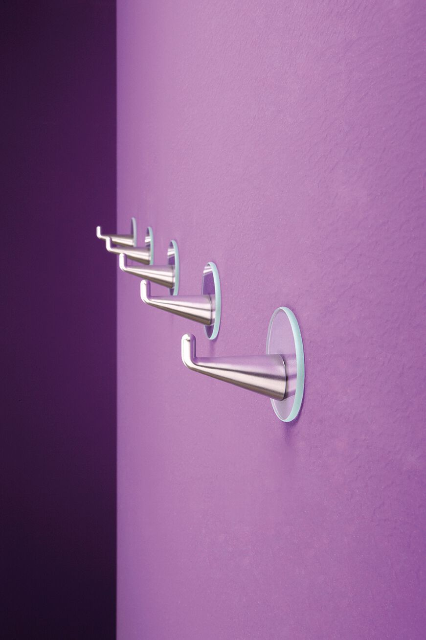 Вешалка для одежды из алюминия и стекла Iserlohner Haken UP ARCH-00109472 - Вид №1