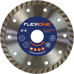 Алмазный диск Flexione Turbo 125 мм для резки камня и бетона 89399926
