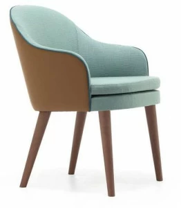 Very Wood Кресло из ткани с подлокотниками Carmen