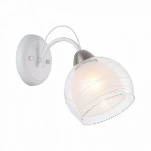 Бра настенное белое Nikki FR5052-WL-01-W FREYA MODERN 00-3957449 Белый