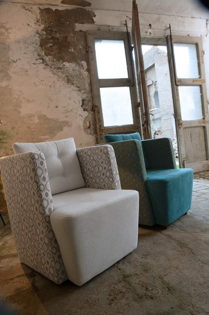 Domingo Salotti Кресло с обивкой из ткани с подлокотниками Artibella sun-id-1470220 - Вид №4