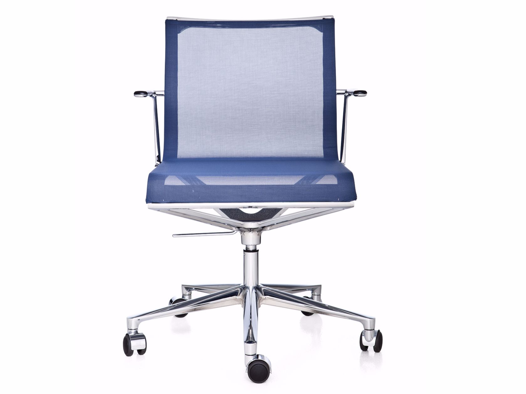 Поворотный сетчатый офисный стул с подлокотниками 5 спиц ICF Stick Chair ARCH-00076552 - Вид №1