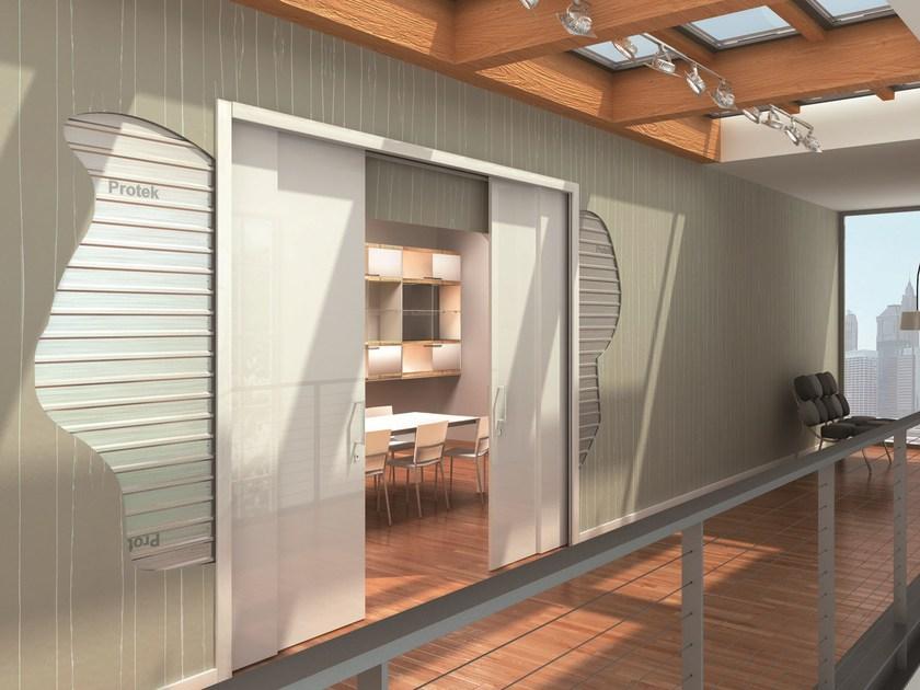 PROTEK® Рама стойки для двойной раздвижной двери Basic sun-id-1382218 - Вид №1