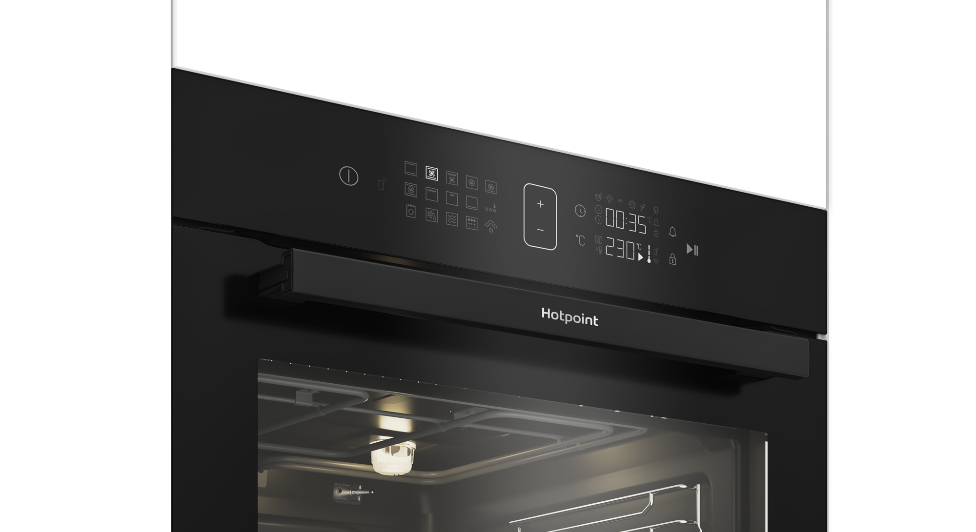 9106625 Электрический духовой шкаф Hotpoint FE8 1351 SH BLG черный STDN-0101736 - Вид №3