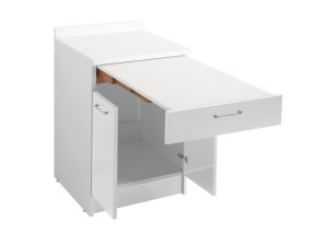 Шкаф для белья из ДСП со съемным верхом