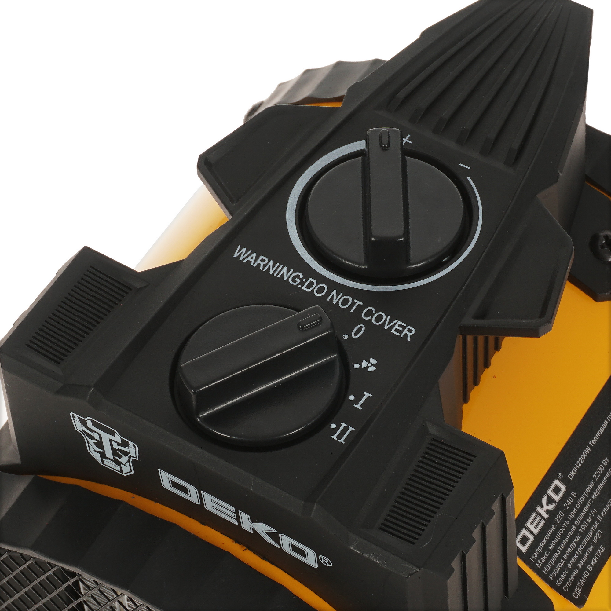 5074000 Тепловая пушка электрическая DEKO DKIH2200W STDN-0100877 - Вид №3