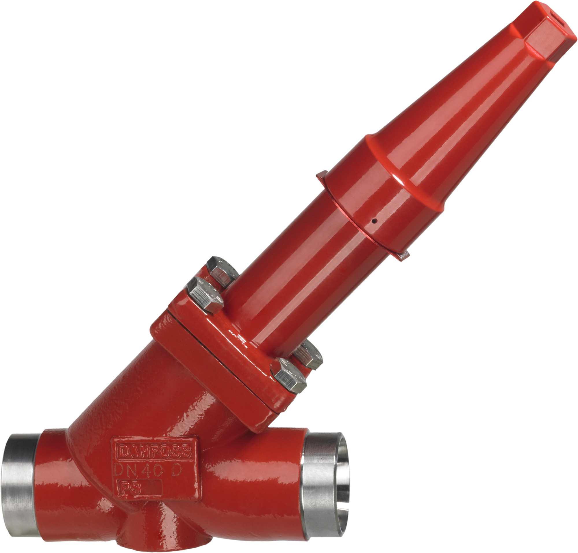 Danfoss SVA-L — запорные клапаны с удлиненным штоком SVA-L 15 A ANG CAP Запорный клапан 148B5261  - Вид №5