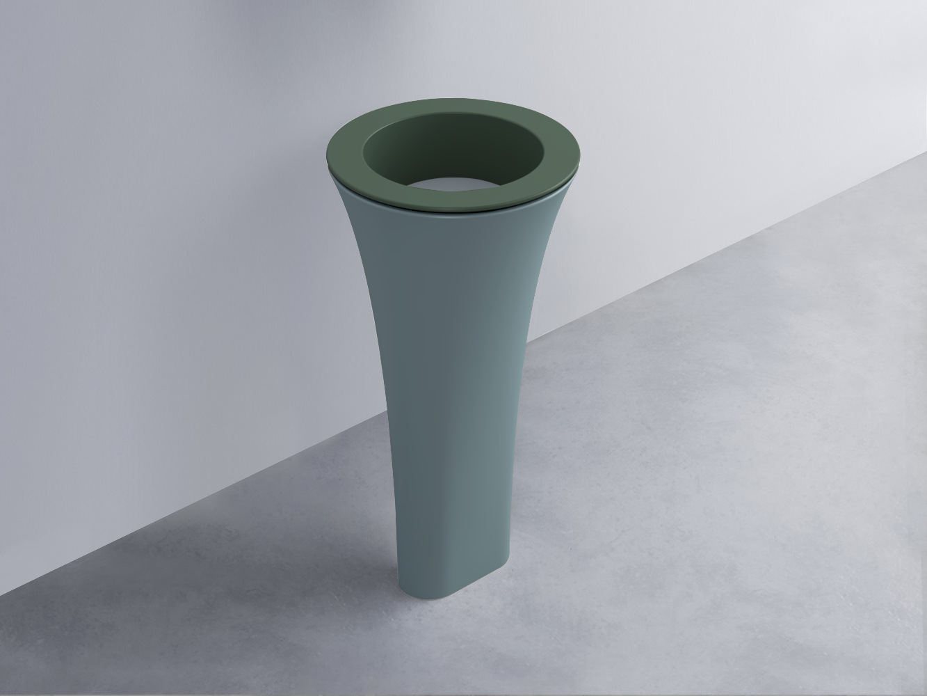 AMLA45-MU+AMPILT-BR+AMCOLT-PL Раковина Amedeo Tondo отдельностоящая cielo Enjoy + Amedeo Ceramica Cielo