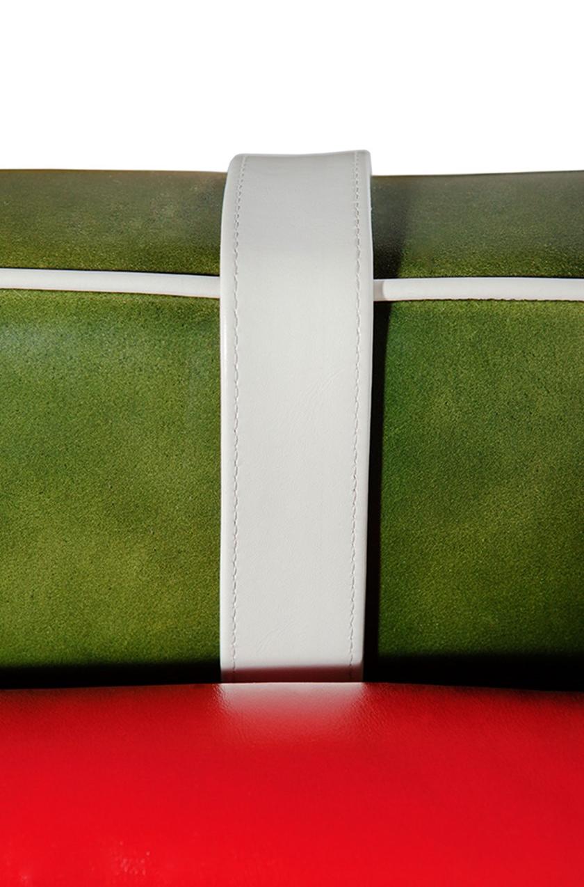 Paolo Castelli Кожаное кресло с подлокотниками sun-id-1356927 - Вид №5