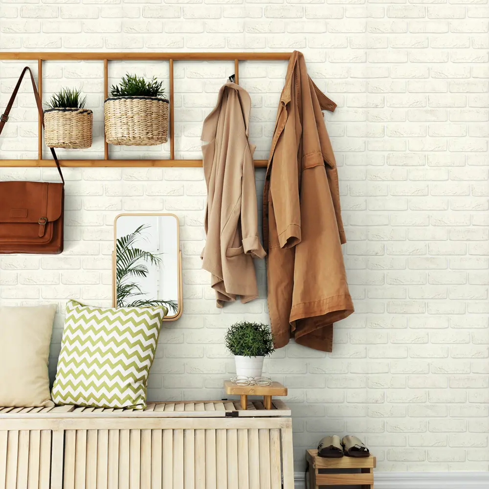 АСПЕКТ РУ Орхидея - виниловые обои белого цвета для элегантного интерьера 88487412 STLM-0077776 - Вид №2