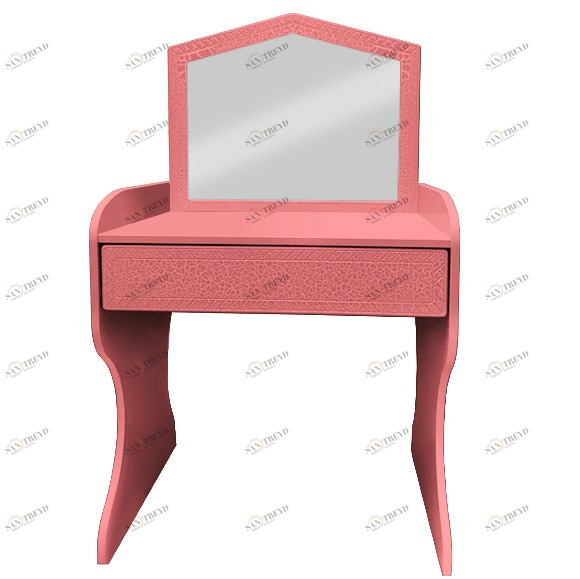 Детский туалетный столик 'Венеция" МАНДАРИН ВЕНЕЦИЯ 178669 Красный Santreyd