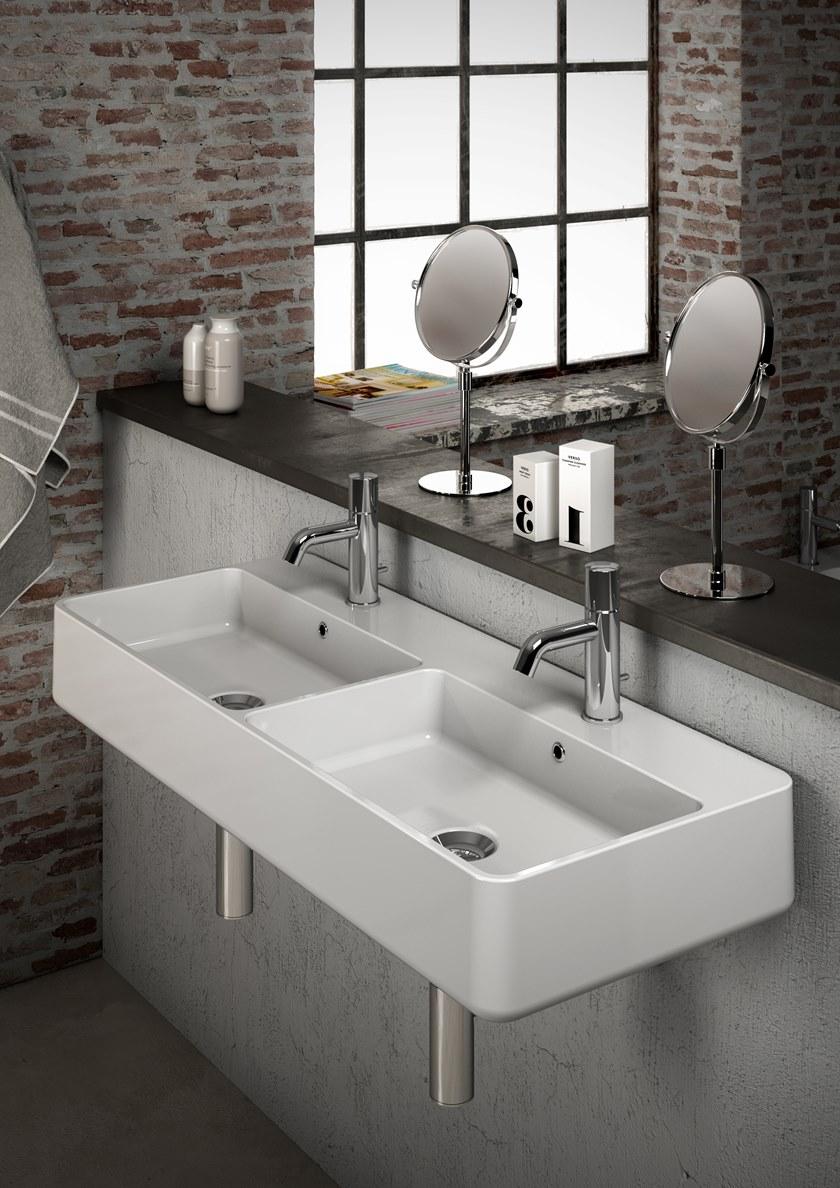 Tra4110101 / tra4210101 Подвесная раковина настенная овальная Olympia Ceramica Tratto белая - Вид №1