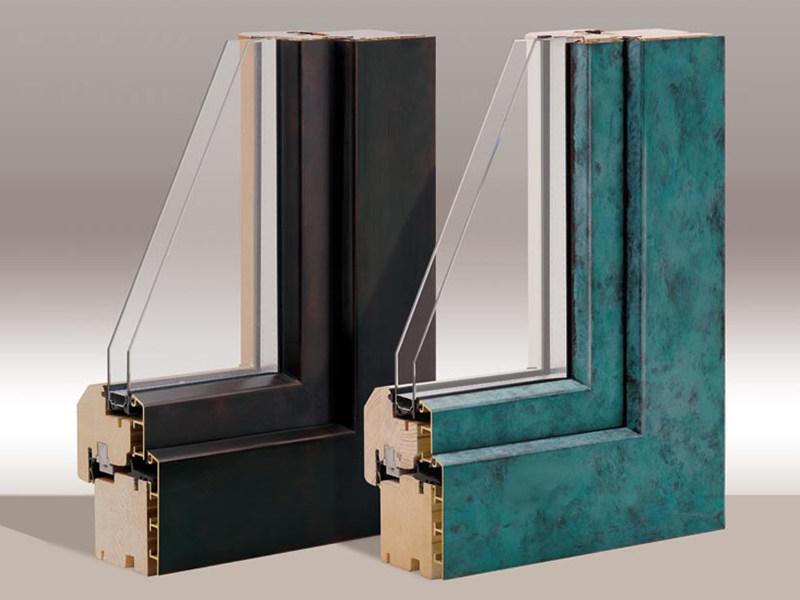 Sistema UNI_ONE Окно дерево-бронза Uni_one sun-id-1484542 - Вид №1