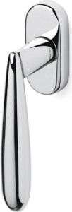 K172_NS Оконная ручка FUTURA OLIVARI