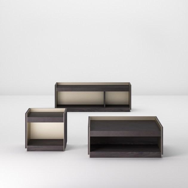 PROF Низкий деревянный журнальный столик Block 2.0 sun-id-1497928 - Вид №1