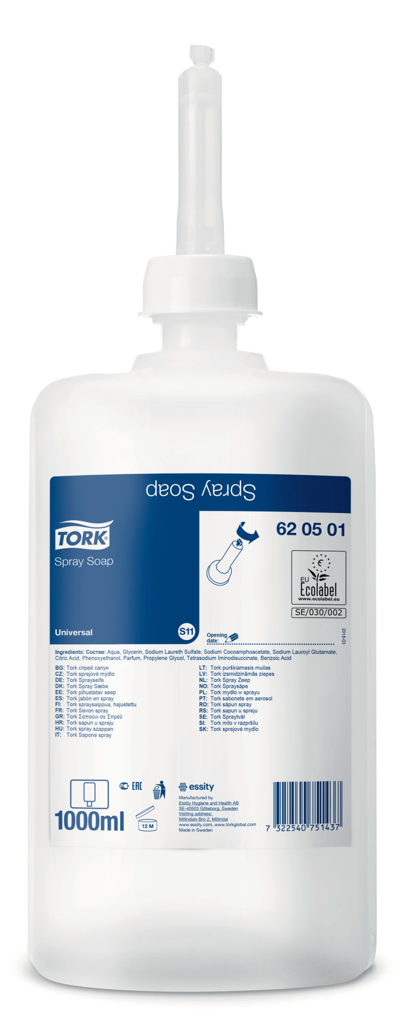 62050138 Спрей-мыло Tork 