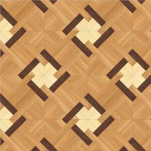 Художественный паркет Da Vinci Щитовой 26-497 Дуб (Гладкая) 500х500 мм.