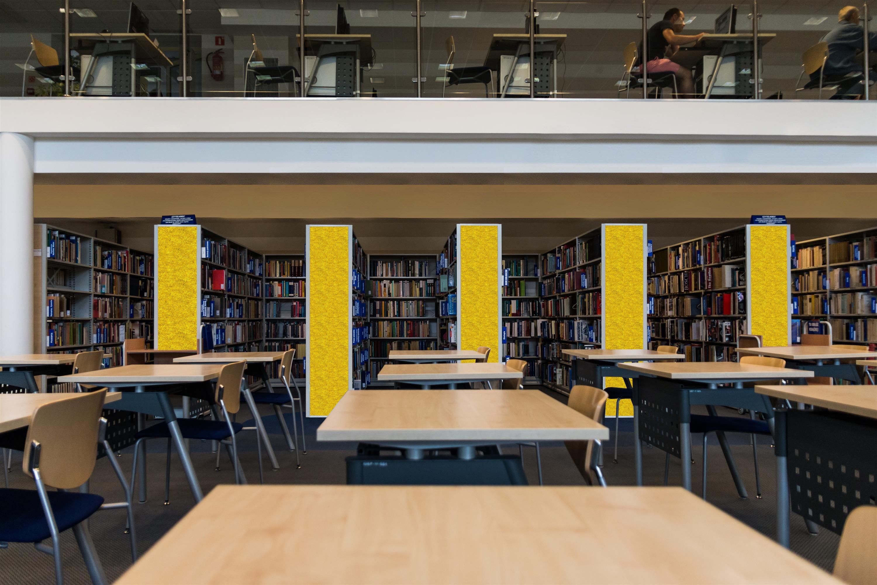 ПЭТ акустическая панель Slalom войлок ARCH-00126697 - Вид №2