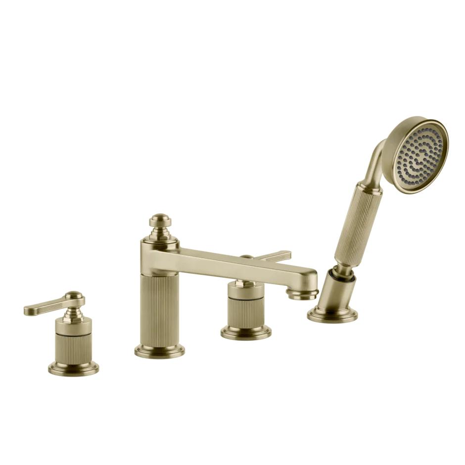 Смеситель для ванны 65045 727 Gessi Venti20 ЛАТУНЬ МАТОВАЯ PVD 65045727