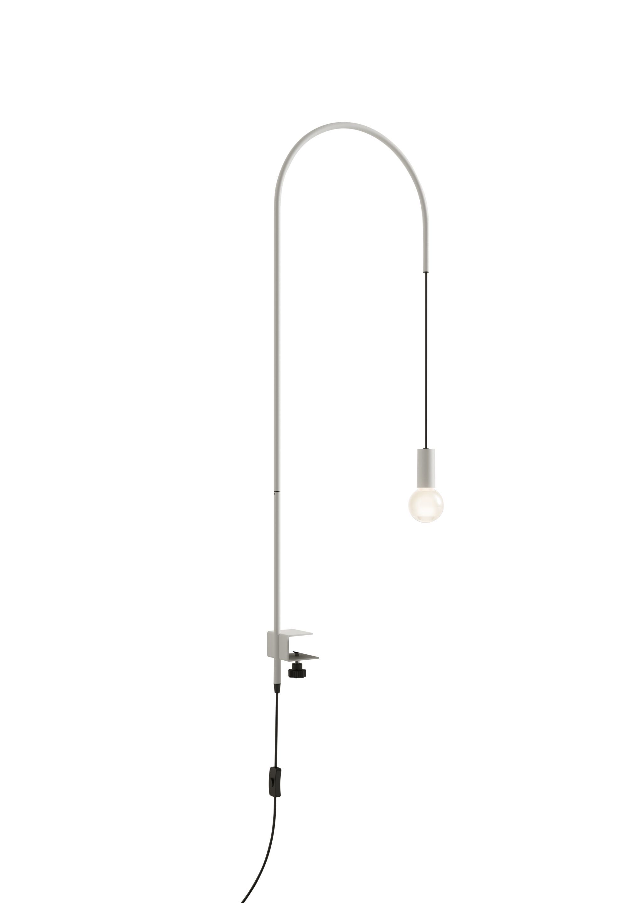 Металлическая светодиодная настольная лампа с зажимом Zafferano провод ARCH-00146015 - Вид №3