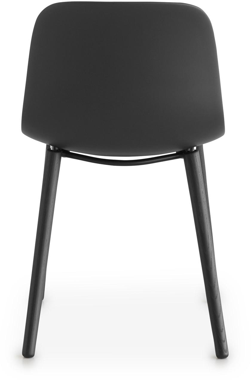 Lapalma Стул полипропиленовый на деревянных ножках Seela S313 - Вид №4