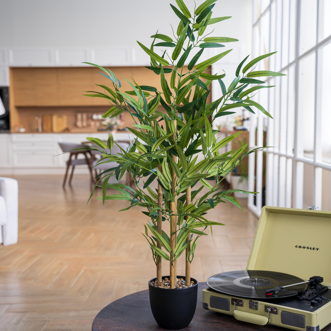 87681883 Искусственное растение Бамбук 90x14.5 см пластик STLM-0074893 Santreyd  - Вид №4