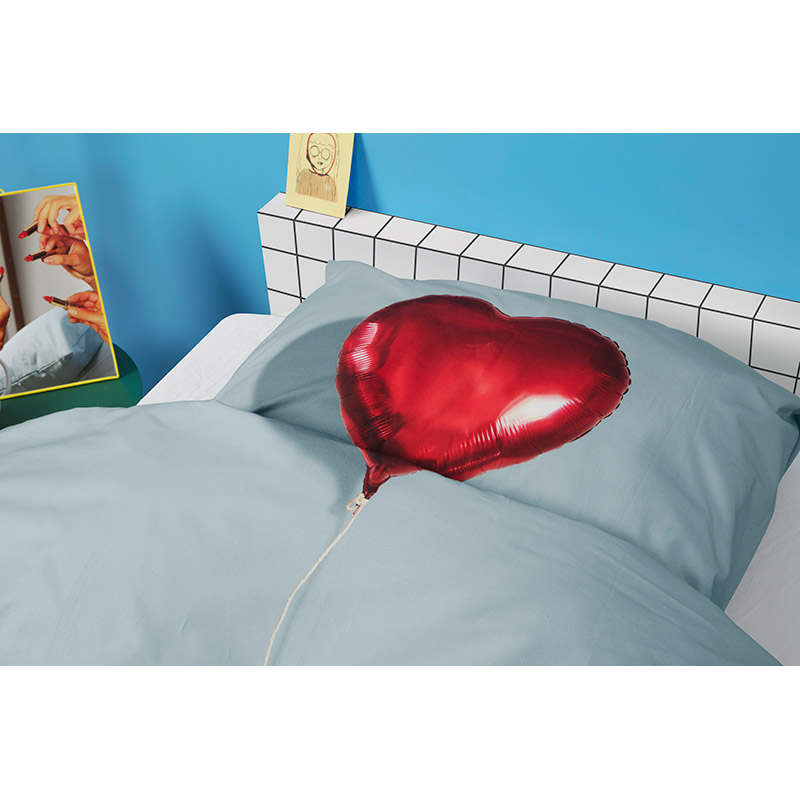 Комплект постельного белья "Сердце в облаках" 200 х 220 см SNURK AIRHEAD200X220CM - Вид №4