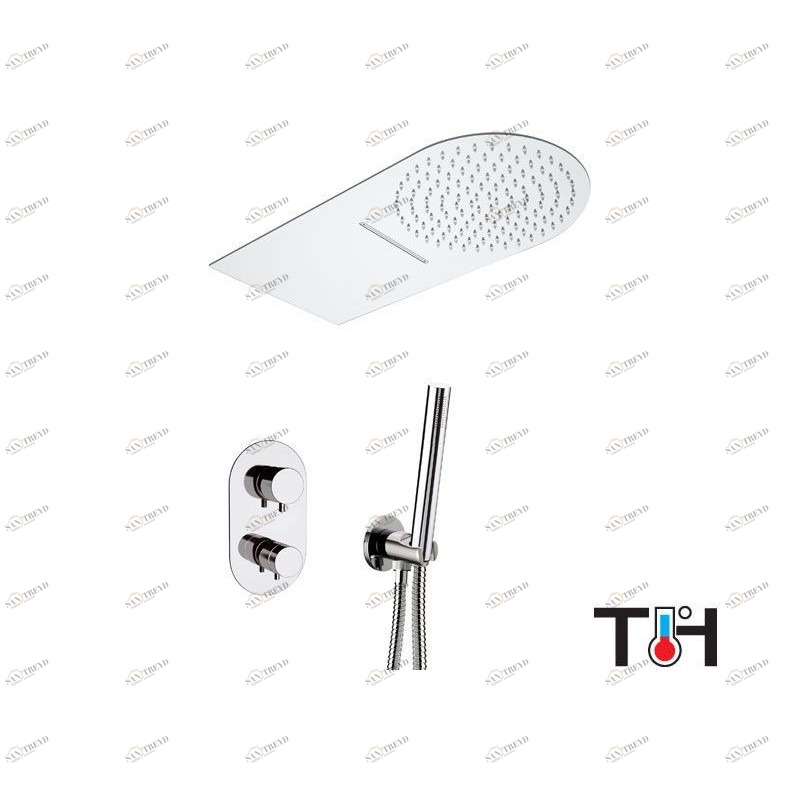 ST20615ZSSCA Душевой набор DANIEL RUBINETTERIE 